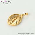 33686 xuping joyería de moda 24k chapado en oro colgante de estilo de lujo colgante